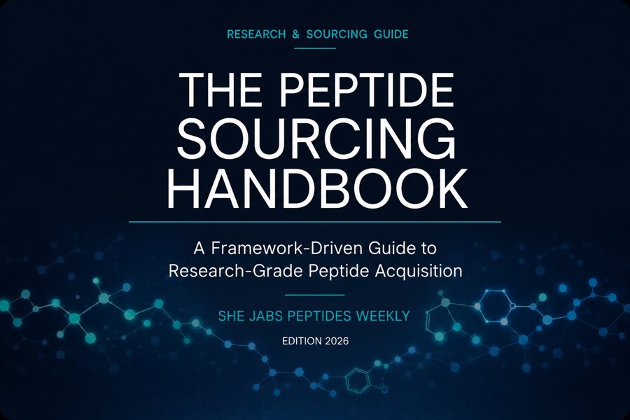 The Peptide Sourcing Handbook — A Framework-Driven Guide to Research-Grade Peptide Acquisition